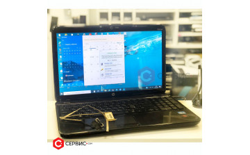 Заменили шлейф матрицы в ноутбуке HP G6-2392 Заменили шлейф матрицы в ноутбуке HP G6-2392